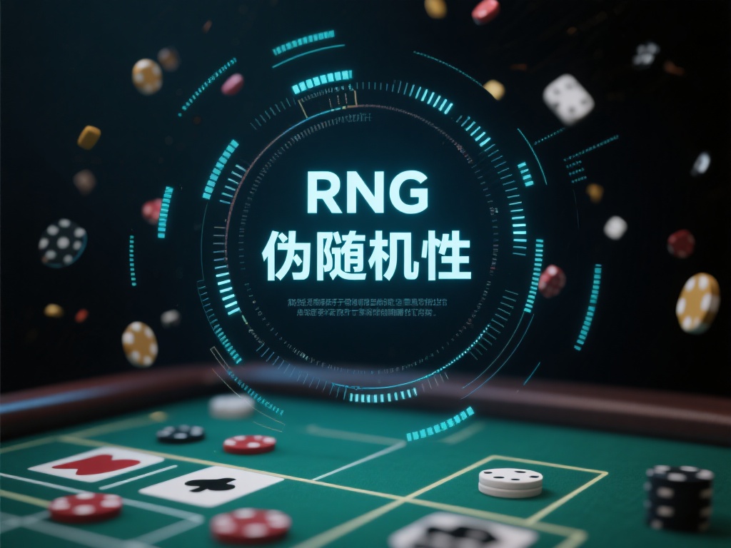 RNG算法的核心在于其“伪随机性”。虽然看似随机，