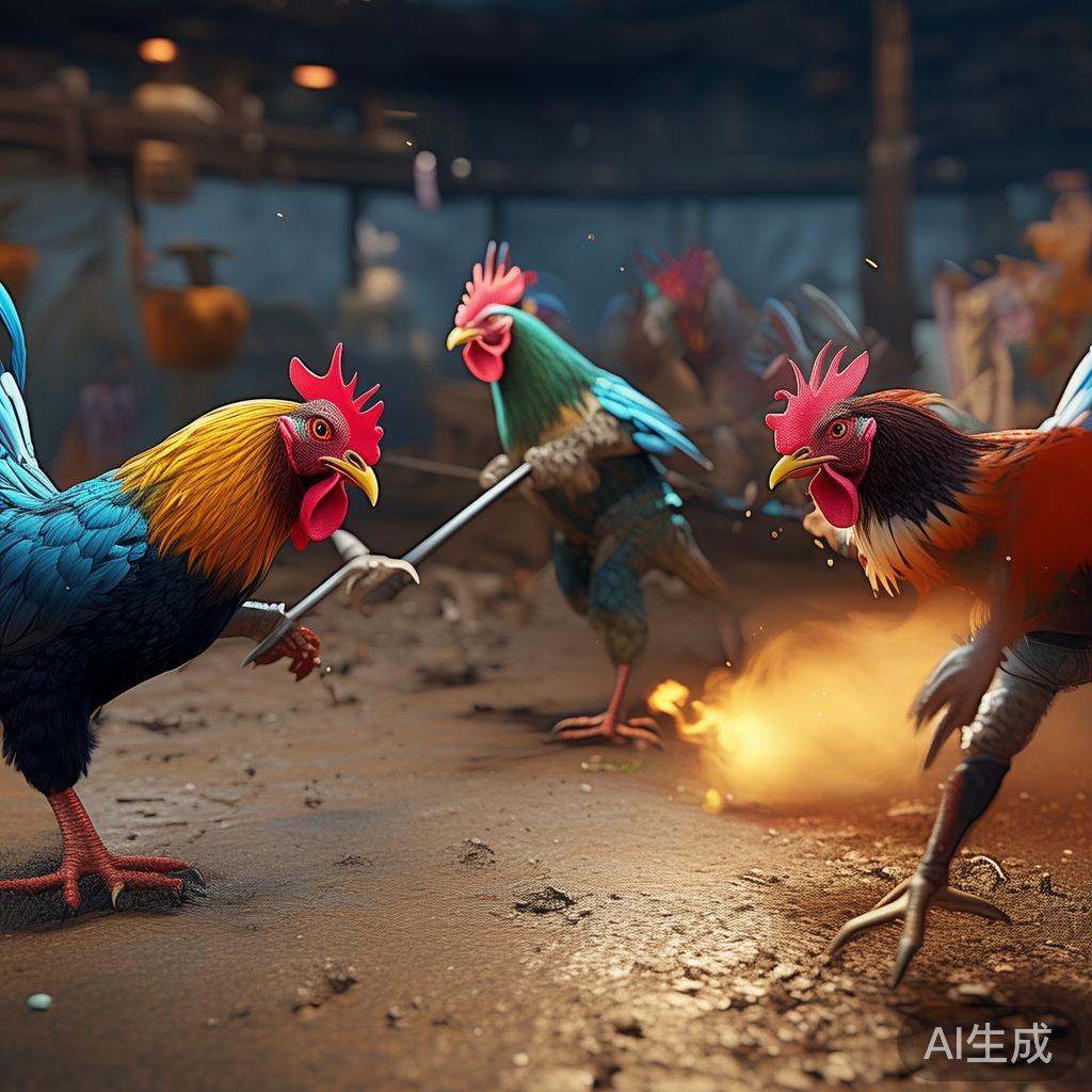 斗鸡游戏作为一种极具挑战性的竞技游戏，主要以玩家之